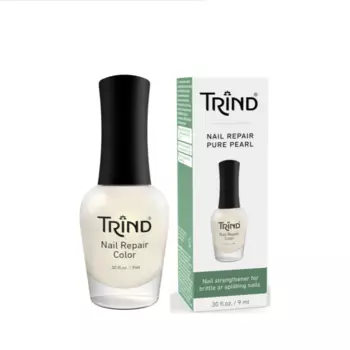 TRIND Укрепитель для ногтей белый перламутр / Nail Repair Pure Pearl 9 мл