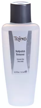 TRIND Жидкость без ацетона для снятия лака / Acetone Free NP Remover 125 мл