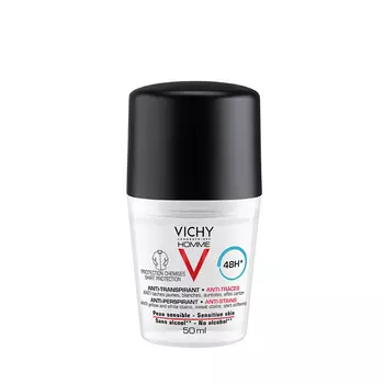 VICHY Дезодорант-антиперспирант против пятен 48 часов / Vichy Homme 50 мл