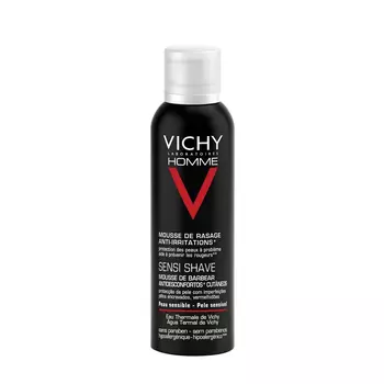 VICHY Пена для бритья для чувствительной кожи, склонной к покраснению / Vichy Homme 200 мл