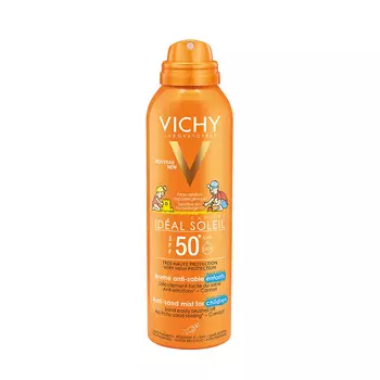 VICHY Спрей-вуаль детский солнцезащитный анти-песок SPF 50+ / Capital Ideal Soleil 200 мл