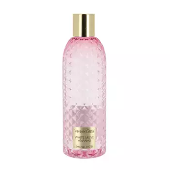 VIVIAN GRAY Гель для душа, белый мускус и ананас / Shower Gel Gemstone Pink White Musc 300 мл