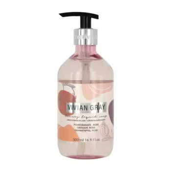 VIVIAN GRAY Крем-мыло, гранат и роза / Cream Soap Pomegranate&Rose 500 мл