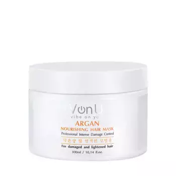 VON-U Маска питательная для волос с аргановым маслом / ARGAN Nourishing Hair Mask 300 мл