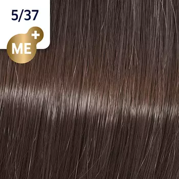 WELLA 5/37 краска для волос, светло-коричневый золотистый коричневый / Koleston Perfect ME+ 60 мл