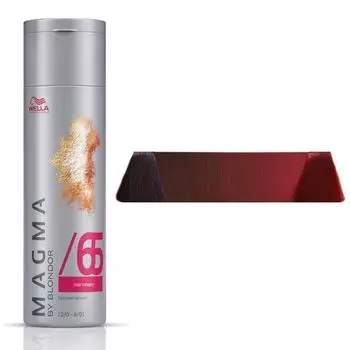WELLA PROFESSIONALS /65 краска для цветного мелирования, фиолетово-махагоновый / Magma by Blondor 120 мл