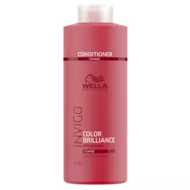 WELLA Бальзам-уход для защиты цвета окрашенных жестких волос / Brilliance 1000 мл