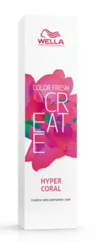 WELLA PROFESSIONALS Краска оттеночная для ярких акцентов, гипер коралл / CF CREATE 60 мл