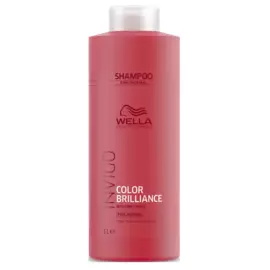 WELLA Шампунь для защиты цвета окрашенных нормальных и тонких волос / Brilliance 1000 мл