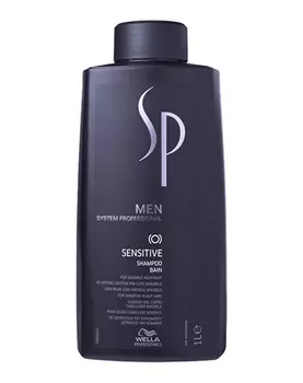 WELLA SP Шампунь для чувствительной кожи головы, для мужчин / Sensitive Shampoo 1000 мл