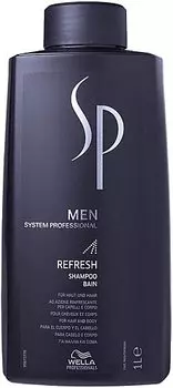 WELLA SP Шампунь освежающий, для мужчин / Refresh Shampoo 1000 мл