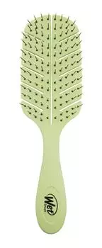 WET BRUSH Щетка экологически чистая для спутанных волос, зеленая / WET BRUSH Go Green Detangler