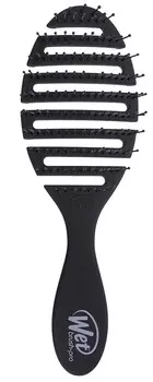 WET BRUSH Щетка для быстрой сушки волос, черная / WET BRUSH FLEX DRY BLACK