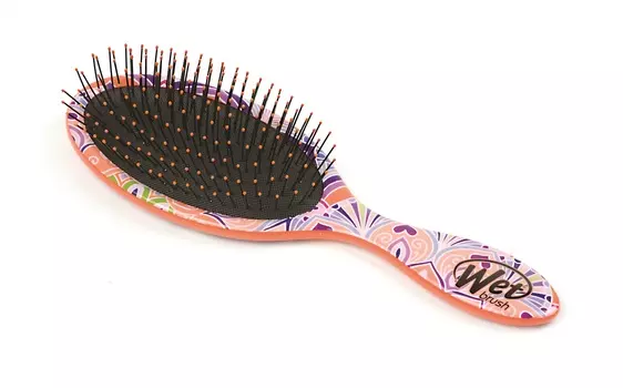 WET BRUSH Щетка для спутанных волос Бохо, оранжевая / WETBRUSH BOHO CHIC