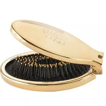 WET BRUSH Щетка-мини для спутанных волос раскладная, золото / WET BRUSH MINI POP FOLD GOLD