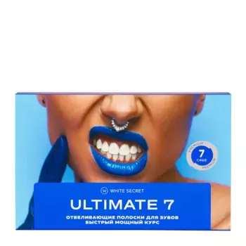 WHITE SECRET Полоски для мощного отбеливания на 4-6 тонов / White Secret Ultimate 7 шт