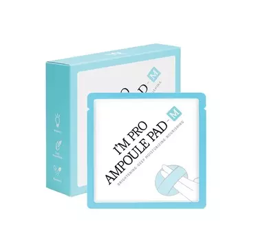 WISH FORMULA Диски экстраувлажняющие и питательные для лица с муцином улитки / I'm Pro Ampoule Pad–M 10 х 7 мл