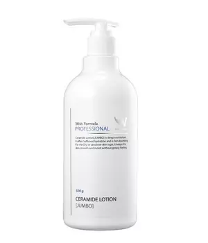 WISH FORMULA Крем-лосьон увлажняющий, выравнивающий тон кожи лица с керамидом и комплексом витаминов / Ceramide Lotion 500 г