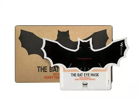 WISH FORMULA Маска антивозрастная с ферментированной медовой эссенцией и экстрактом центеллы / The Bat Eye Mask with Centella Honey Fermented Essence 10 х 8 мл