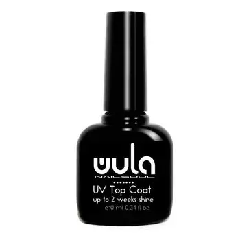 WULA NAILSOUL 302 Покрытие топовое для гель-лака / Wula UV Top coat, wipe 10 мл