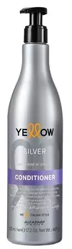 YELLOW Кондиционер анти-желтый для холодного блонда и седых волос / YE SILVER CONDITIONER 500 мл