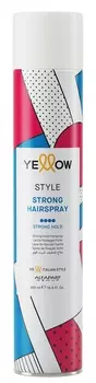 YELLOW Лак сильной фиксации для волос / YE STYLE STRONG HAIRSPRAY 500 мл