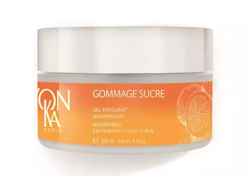 YON KA Скраб сахарный Корсика / AROMA SPA Gommage Sucre Mandarine-Orange Douce 200 г