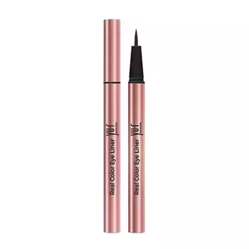 YU.R Подводка для глаз, черный / Real Color Eye Liner Midnight Magic 0,5 мл