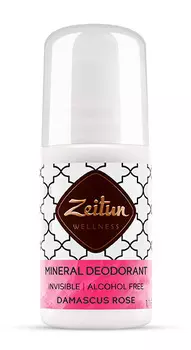 ZEITUN Дезодорант минеральный шариковый Дамасская роза 50 мл