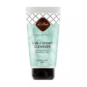 ZEITUN Гель очищающий 3-в-1 "Ритуал чистоты" 150 мл