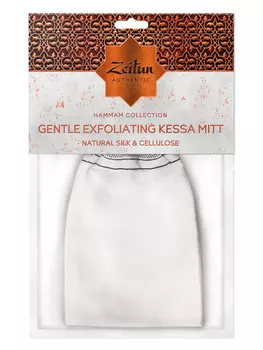 ZEITUN Рукавица кесе шелковая средней жесткости для пилинга