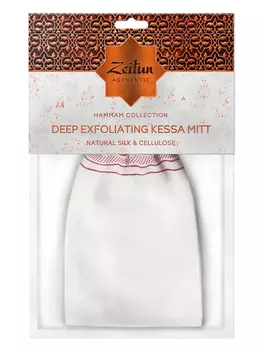 ZEITUN Рукавица кесе шелковая жесткая для пилинга