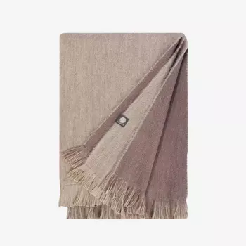 Alpaca Double Chestnut Плед