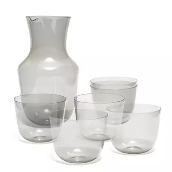 Alpha Grey Графин и 6 стаканов