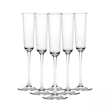 Ann Demeulemeester Grace Бокалы для шампанского 6 шт.