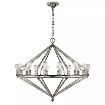 Archer Extra Large Nickel Люстра