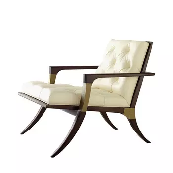 Athens Lounge White/Sable Кресло