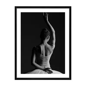 Ballerina Pose Studio Постер