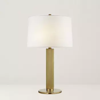 Barrett Knurled Brass Настольная лампа M