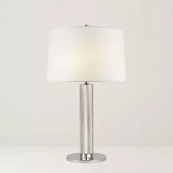 Barrett Knurled Nickel Настольная лампа M