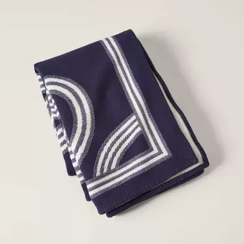 Berken Navy Плед