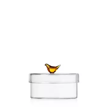 Birds Low Yellow Конфетница