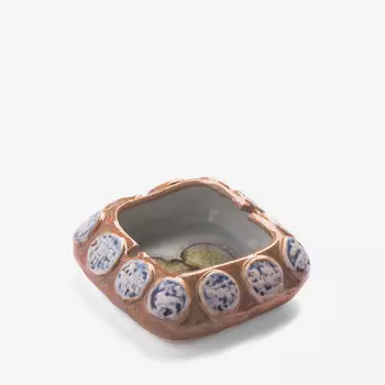 Blue Rounds Пепельница