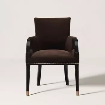 Brook Street Arm Velvet/Black Стул