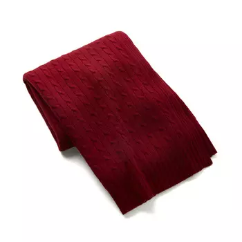 Cable Cashmere Bordeaux Плед