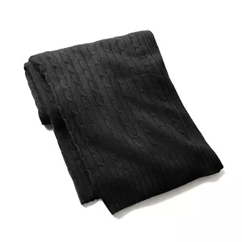 Cable Cashmere Midnight Black Плед