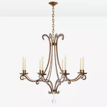 Chapman & Myers Oslo Gilded Iron Люстра L