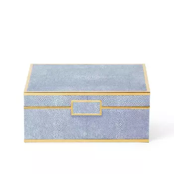 Classic Shagreen Blue Шкатулка