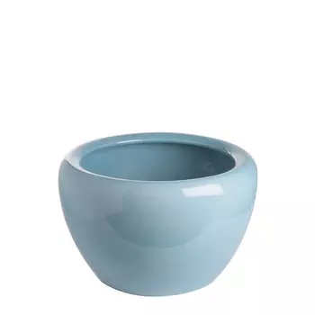 Crackled Blue Кашпо M