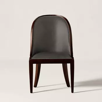 Cutler Gray Wool Стул L